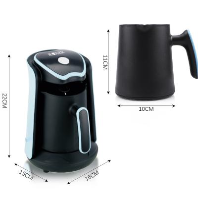 China 360 Degree Base Rotating Small Household Coffee Machine Turkish Coffee Maker Freshly Brewed Portable Coffee Maker for sale