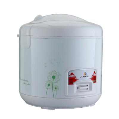 China Wholesale White Printing Electric Mini Rice Cooker1.0L/1.8L/2.2/2.8L Hotel Flower Cooker for sale