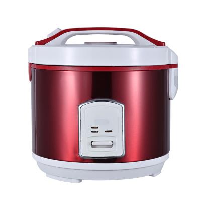 China Outdoor Commercial Home Appliances Convenient Hot Sellers Use Chinese Latest Cheap Electric Household Automatic Luxury Rice Cooker Red for sale