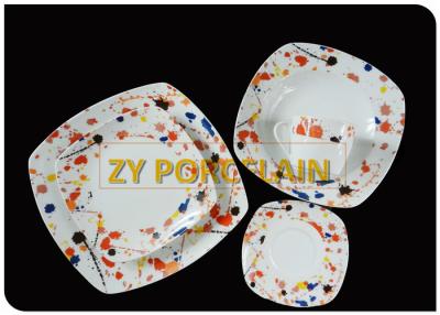 China ZIYANG Cute ceramic SQUARE dinner plate 6/8/10inch & children dish Housewear & Furnishings for sale