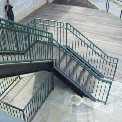 China Structural and commercial stair steel balustrade/steel fence manufacturer in Foshan OM-522 for sale