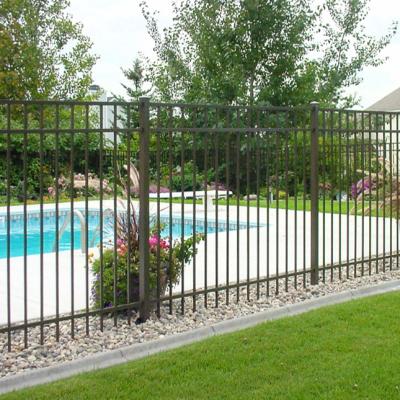 China Black Aluminum Aluminum Swimming Pool Barriers for sale