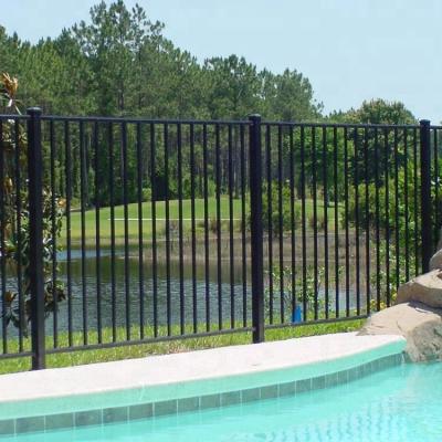 China Aluminum Tubular Aluminum Pool Garden Fencing Design for sale