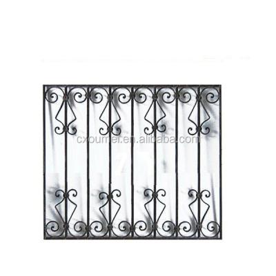 China Easy Assembled Iron Security Window Bars Design for sale