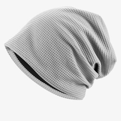 China Commoners Skull Cap Fleece Striping Breathable Slouchy Beanie Hat For Men for sale