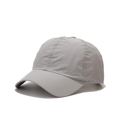 China Sports Promotional Summer Sports Hats Breathable Quick Dry Unisex Baseball Caps for sale