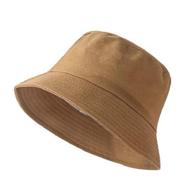 China Wearable In All Seasons Bucket Hats Summer Travel Beach Sun Hat Cotton Outdoor Hat Unisex for sale