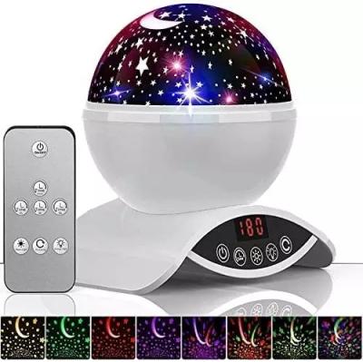 China Newly-designed Romantic Stars Moon Color-changing Colorful Starry Sky Projector Light for sale