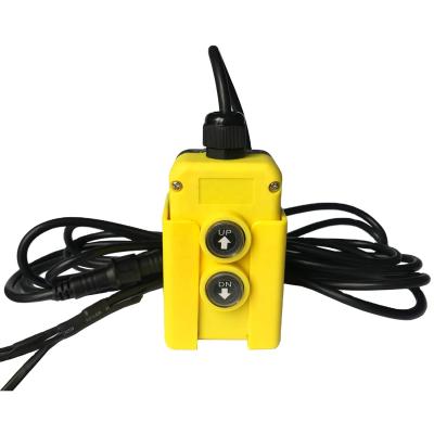 China Rain Proof Up-Down Station Single Use Crane Pendant Push Button Switch for sale