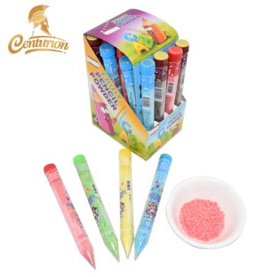 China Natural Hot Sale In Middle East Mix Fruit Flavors Crayon CC Sour Powder Candy for sale