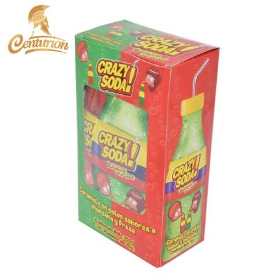 China WQ Normal Hot Sales Cola Shaped Crazy Balloon With Sour Powder for sale