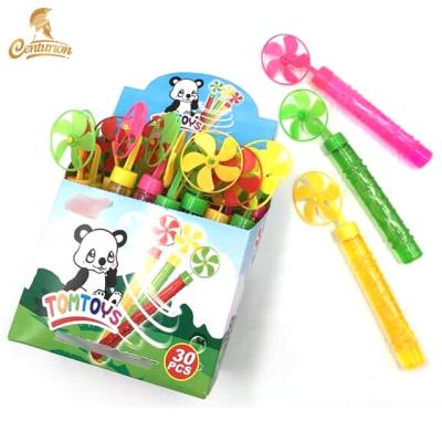 China Small Plastic Bubble Water Windmill Outdoor Toys For Children for sale