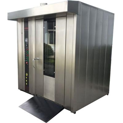 China Commercial Gas Supply Electric Bread Baking Oven Rotary Bakery Oven Machines for sale