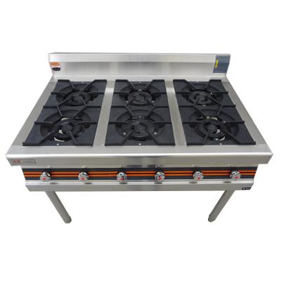 China Factory Hot Sale Widely Used 4 Gas Cooker 6 8 Burner Stove for sale