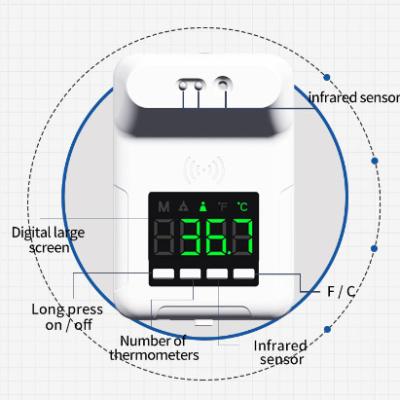 China Multifunctional CE Approved Non-contact Body And Forehead Thermometer High Accuracy Thermometer for sale