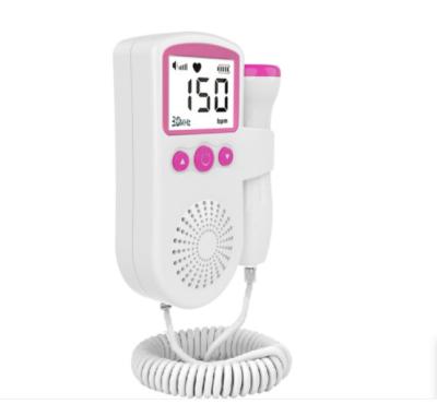 China Acrylic Pocket Heart Rate Fetus-Voice Meter Fetal Monitor for sale