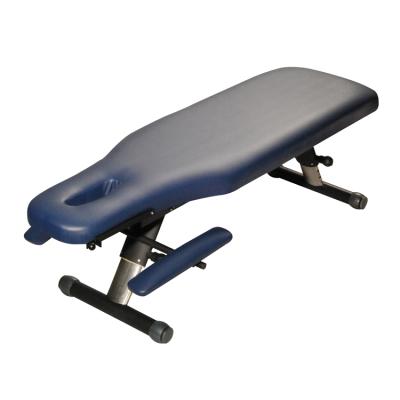 China Physiotherapy Treatment Clinic Iron-200 Massage Iron Frame Manual Control Physiotherapy Bed Heavy Duty Chiropractic Drop Table Chiropractic Bed for Antisternum for sale