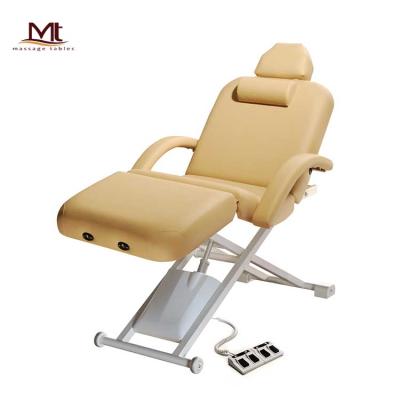 China Multicolor Starlet-Deluxe Electric Spa Spa Chair Wholesale Beauty Salon Bed Physiotherapy Bed Massager Electric Facial Table for sale