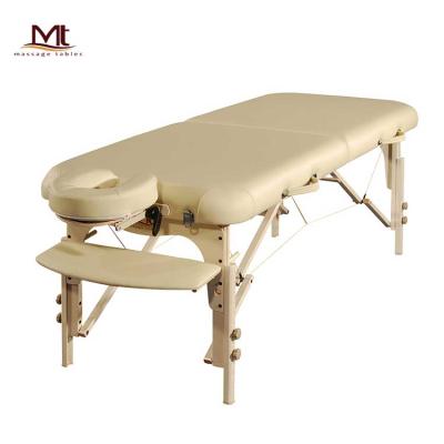 China Luban-Vitae Spa Table Physiotherapy Bed Massage Portable Modern Lightweight Folding Mobile Folding Lightweight Table With Adjustable Face Cradle for sale