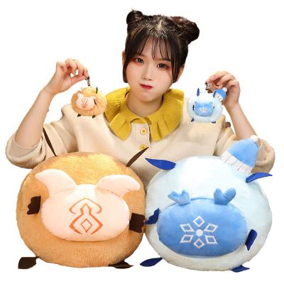 China Genshin Impact Style Stuffed Doll Hilichurls Animation Plush Doll Pillows & Pendants Kids Gift For Gamers Perfect Gifts for sale