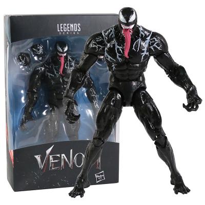 China Cartoon Toy Spiderman 7-Inch Venom Action Figure Jointed Joints Figure Toys Movable Doll For Collection for sale