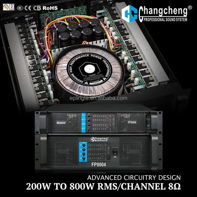 China LINGTE/ChangCheng PP4 CHANNEL Series, Class H 2U/3U Professional DJ, KTV 1U/2U/3U Power Amplifier for sale