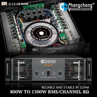 China Lingte/Changcheng techno array 3 series high power soundstandard 2ohm class H 3U DJ/KTVprofessional audio amplifier stable techno series for sale