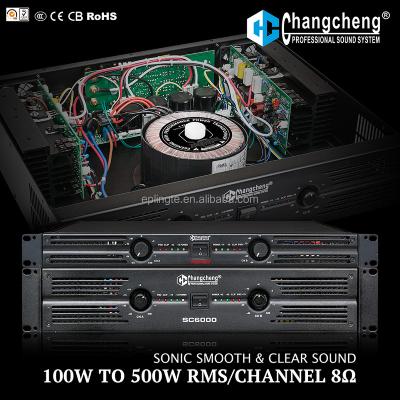 China LINGTE/ChangCheng SC Series, Professional Wattage DJ, Class AB 1U Bass KTV 1U/2U/3U Power Amplifier for sale