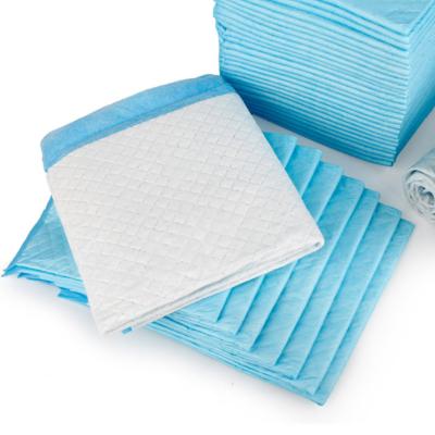 China Printed Adults Elderl 60x90 60x60 60x45 Super Absorbent Incontinence Bed Pads Disposable Underpads Incontinence Pads Bed Covers for sale