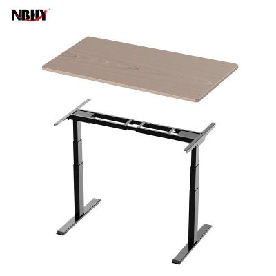 China Adjustable Ergonomic Electric Height Smart Standing Desk Furniture (Height) Adjustable Stand Desk Adjustable Table for sale