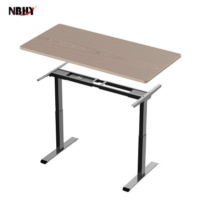 China Adjustable Sit Stand Desk Frame Lifting (Height) Electric Smart Standing Desk Furniture Computer Adjustable Height for sale