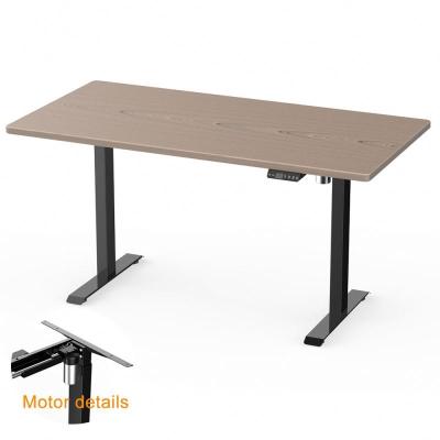 China Factory Price Hot Selling Height Adjustable Electric Smart Desk Black View Position (Height) Desk (Only Frame) for sale