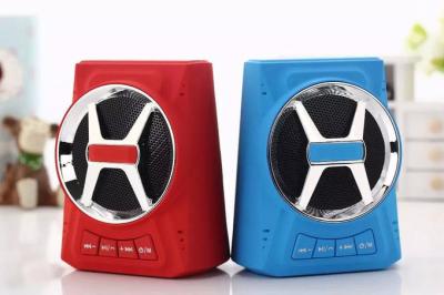 China Mobile Laptop Mini Portable Bluetooth Speakers , Bluetooth Rechargeable Speaker808 for sale