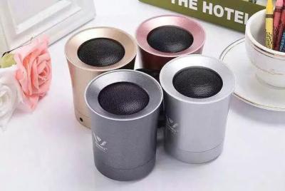 China Mobile Laptop Mini Portable Bluetooth Speakers , Bluetooth Rechargeable Speaker8612 for sale