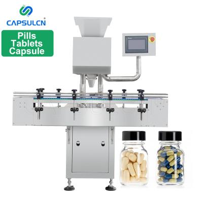 China Hard/Soft Capsule In Channel Multi Current Semi Automatic Tablet Bottle Filling Automatic Capsule Counting Machine Tablets Capsules Counter for sale