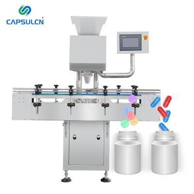 China Effervescent Capsule Table Hard/Soft Full Automatic High Speed ​​Mechanical Electronic Candy Top Counting and Filling Machine Line for sale