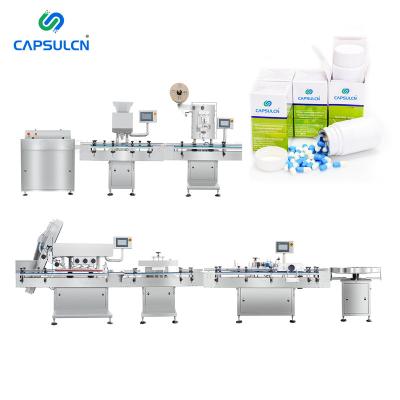 China Medical Electronic Capsule Counting Line Tablet Bottling Machine Softgel Electronic Counting Line for sale