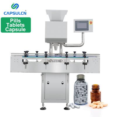 China Hard/Soft Capsule 3 Year Warranty Multi Channel High Precision Pill Capsule Automatic Vibrating Capsule Counter Counting Machine for sale