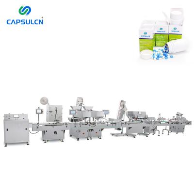 China High Efficient Packaging Food Capsule Pill Bottle Production Line for sale