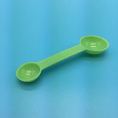 China Factory direct sales viable double head plastic salt spoon for sale