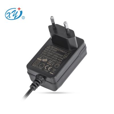 China wall plug in 230v 220v ac to dc 20v adapter 12w 1a dc12v power adapter XY12LF-120100VH-EW for sale