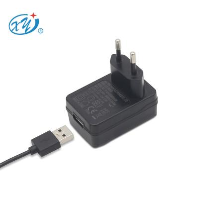 China LED Adapter 5V USB Power Adapter 5v 2a 5v 1a 2.1a 2.4a 12w For Christmas Lights Table Lamp XY12LH-050240VH-EW for sale