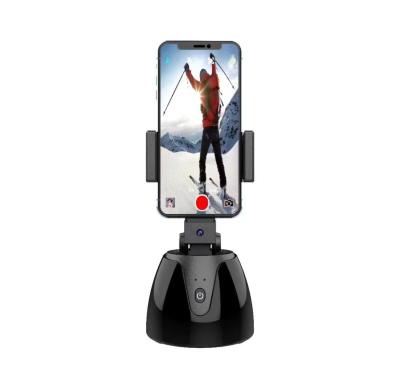 China Face Tracking Factory Custom 360 Auto Object Face Tracking Stand Selfie Stick Smartphone Mount Holder Smart Phone For Vlog Shooting for sale