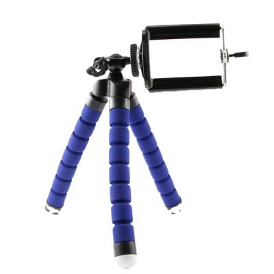 China New Style Mini Tripod Sponge Octopus Flexible Tripods Tripods Flexible Foldable Phone Holder Frame Selfie Stick For Smartphone for sale