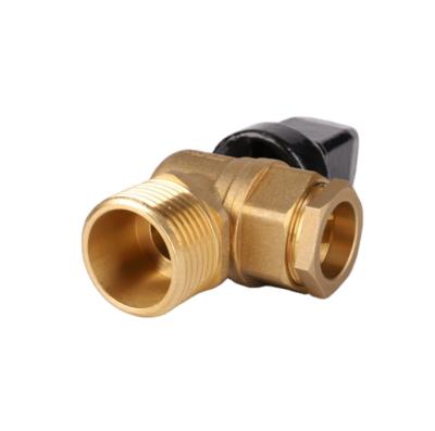 China CW617N Brass EN Load PEC ANGLE VALVE General Water Supply System Tap Faucet for sale