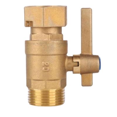 China General High Pressure Cw617N Female Threaded Copper Oil Gas 1/2 Inch Forged Brass Ball Valve for sale