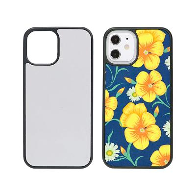 China Hot Sale Shockproof Factory Direct Mobile Phone Case Blank Blanks Cover 2d Sublimation Phone Cases For Iphone 12 13 Mini Pro Max for sale