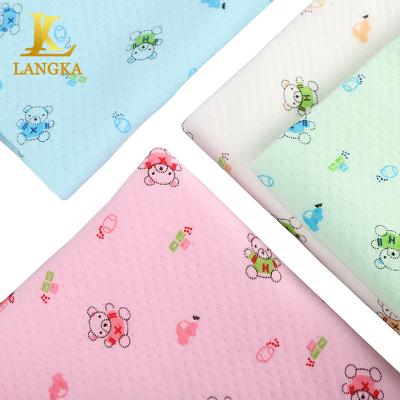 China Langka Anti-Static New Arrival 40S Both Face Cotton Jacquard Thermal Knitting Fabrics for sale