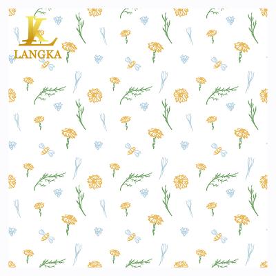 China Langka Wholesale Anti-Static 100% Cotton Jersey Custom Printed Stock Lots Of Knitted Fabric Digital Printing for sale