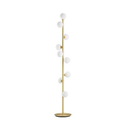 China Modern Nordic simple vertical lamp floor lamp Nordic simple vertical floor lamp personality bedroom bedside living room sofa ball floor lamp for sale